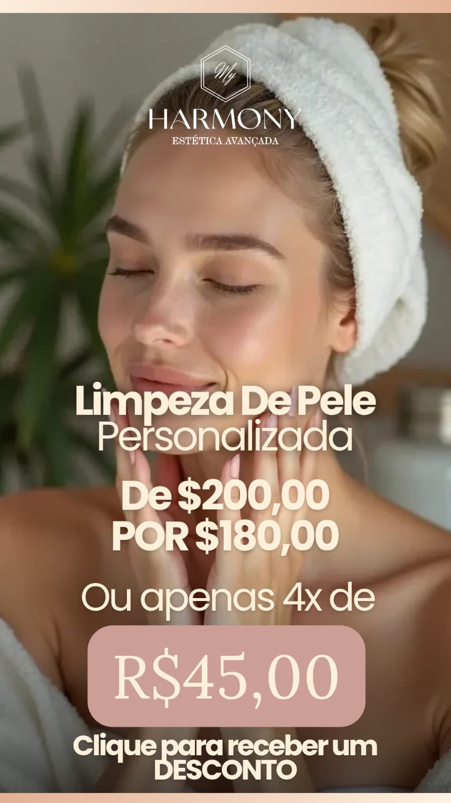 Limpeza de Pele por R$ 180,00