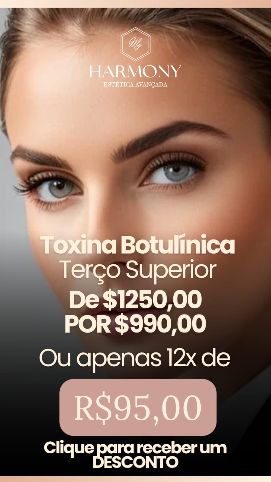 Toxina Botulínica por R$ 990,00